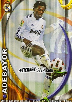 Figurina Adebayor - Campeonato Nacional De Liga 2010-2011 n. 1283 - Mundicromo