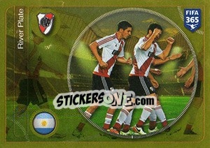 Cromo River Plate team - FIFA 365: 2016-2017. South America n. 194 - Panini