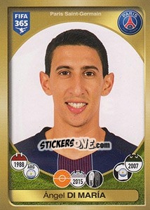 Figurina Ángel Di María - FIFA 365: 2016-2017. South America n. 461 - Panini