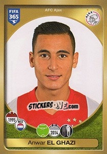 Cromo Anwar El Ghazi - FIFA 365: 2016-2017. South America n. 487 - Panini