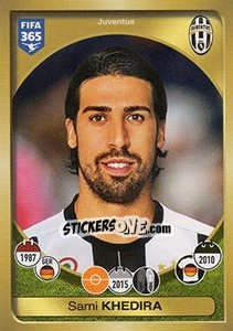 Figurina Sami Khedira - FIFA 365: 2016-2017. South America n. 498 - Panini