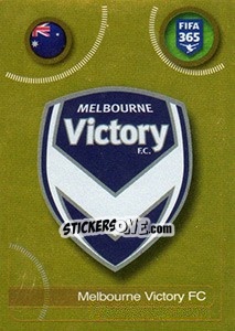 Cromo Melbourne Victory FC logo - FIFA 365: 2016-2017. South America n. 631 - Panini