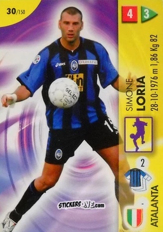 Cromo Loria - Calcio Game 2006-2007 n. 30 - Panini