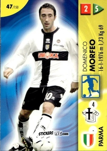 Sticker Morfeo - Calcio Game 2006-2007 n. 47 - Panini