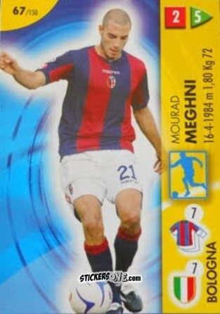 Sticker Meghni - Calcio Game 2006-2007 n. 67 - Panini