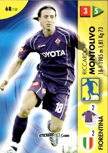 Sticker Montolivo - Calcio Game 2006-2007 n. 68 - Panini