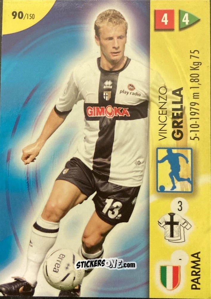 Cromo Grella - Calcio Game 2006-2007 n. 90 - Panini