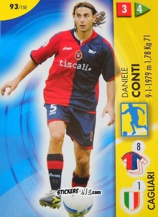 Cromo Conti - Calcio Game 2006-2007 n. 93 - Panini
