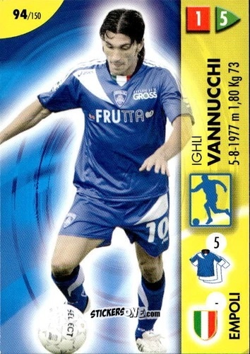 Cromo Vannucchi - Calcio Game 2006-2007 n. 94 - Panini