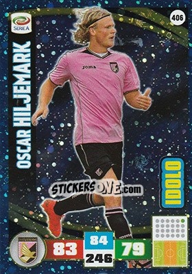 Figurina Oscar Hiljemark - Calciatori 2016-2017. Adrenalyn XL n. 406 - Panini