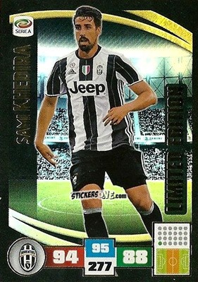 Figurina Sami Khedira - Calciatori 2016-2017. Adrenalyn XL n. LE-SK - Panini