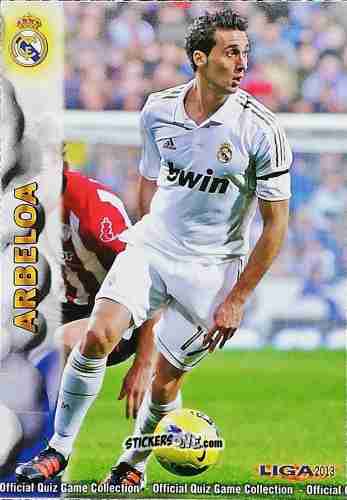 Cromo Arbeloa - Campeonato Nacional De Liga 2012-2013 n. 6 - Mundicromo