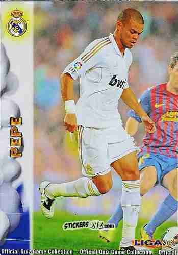 Figurina Pepe - Campeonato Nacional De Liga 2012-2013 n. 8 - Mundicromo