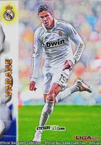 Figurina Varane - Campeonato Nacional De Liga 2012-2013 n. 9 - Mundicromo