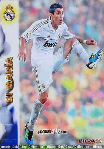 Figurina Di María - Campeonato Nacional De Liga 2012-2013 n. 18 - Mundicromo