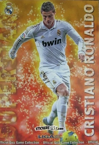 Figurina Cristiano Ronaldo - Campeonato Nacional De Liga 2012-2013 n. 27 - Mundicromo