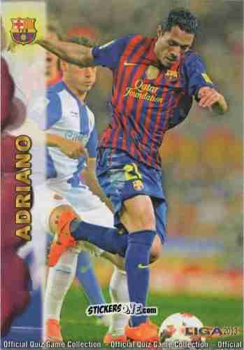 Cromo Adriano - Campeonato Nacional De Liga 2012-2013 n. 37 - Mundicromo