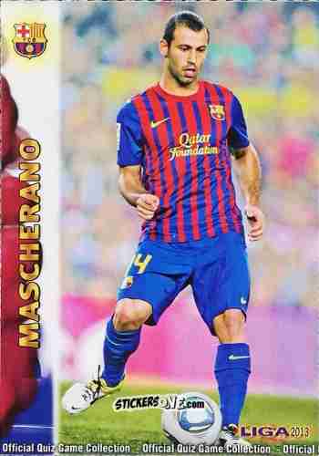 Sticker Mascherano - Campeonato Nacional De Liga 2012-2013 n. 38 - Mundicromo