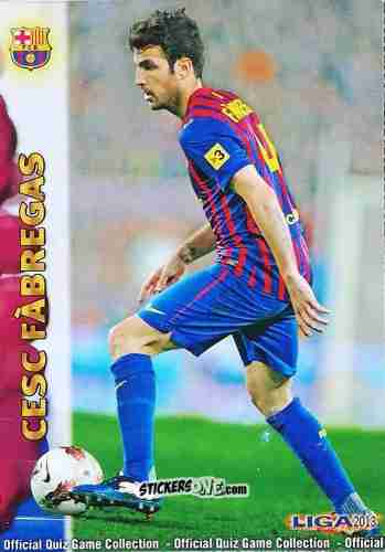 Cromo Cesc Fàbregas - Campeonato Nacional De Liga 2012-2013 n. 41 - Mundicromo