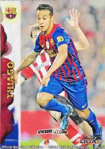 Figurina Thiago Alcántara - Campeonato Nacional De Liga 2012-2013 n. 46 - Mundicromo