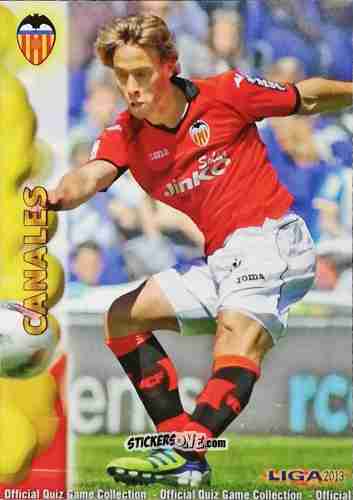 Cromo Canales - Campeonato Nacional De Liga 2012-2013 n. 73 - Mundicromo