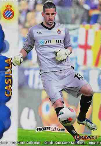 Figurina Casilla - Campeonato Nacional De Liga 2012-2013 n. 355 - Mundicromo