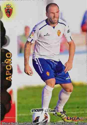 Figurina Apoño - Campeonato Nacional De Liga 2012-2013 n. 424 - Mundicromo