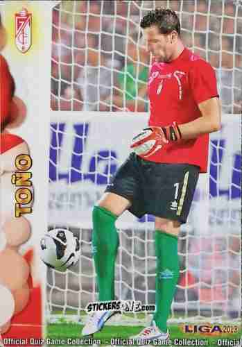 Figurina Toño - Campeonato Nacional De Liga 2012-2013 n. 437 - Mundicromo