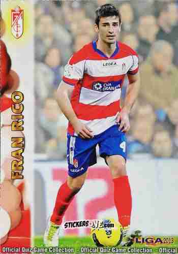 Sticker Fran Rico - Campeonato Nacional De Liga 2012-2013 n. 450 - Mundicromo