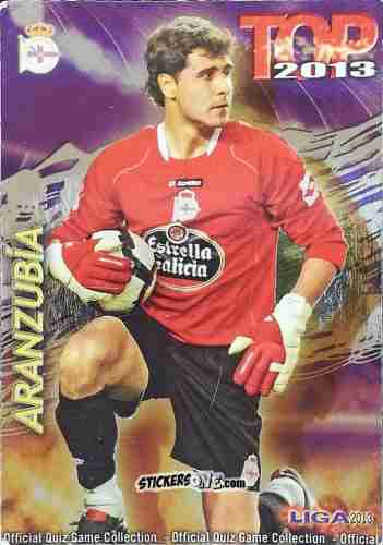 Cromo Aranzubía - Campeonato Nacional De Liga 2012-2013 n. 548 - Mundicromo