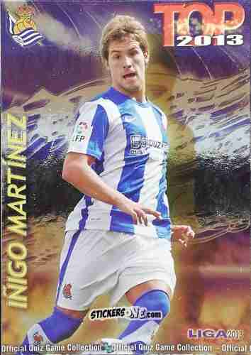 Sticker Iñigo Martínez - Campeonato Nacional De Liga 2012-2013 n. 565 - Mundicromo