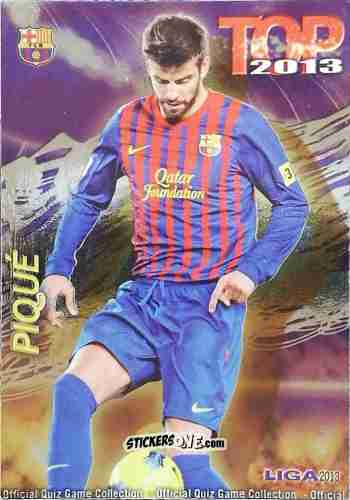Sticker Piqué - Campeonato Nacional De Liga 2012-2013 n. 569 - Mundicromo