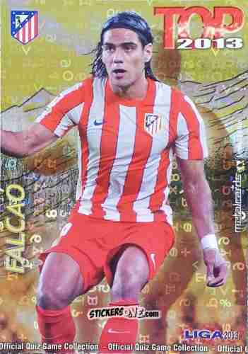 Sticker Falcao - Campeonato Nacional De Liga 2012-2013 n. 625 - Mundicromo