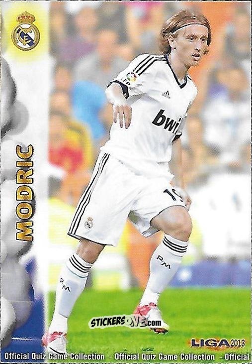 Cromo Modric - Campeonato Nacional De Liga 2012-2013 n. 647 - Mundicromo