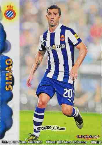 Cromo Simao - Campeonato Nacional De Liga 2012-2013 n. 696 - Mundicromo