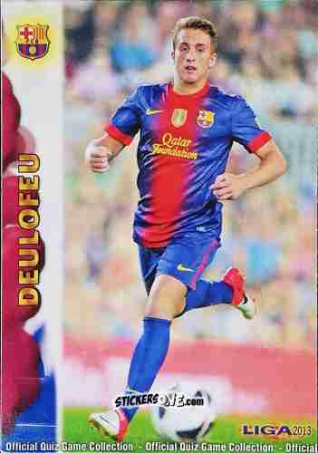 Cromo Deulofeu - Campeonato Nacional De Liga 2012-2013 n. 904 - Mundicromo