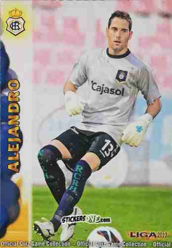 Figurina Alejandro - Campeonato Nacional De Liga 2012-2013 n. 1223 - Mundicromo