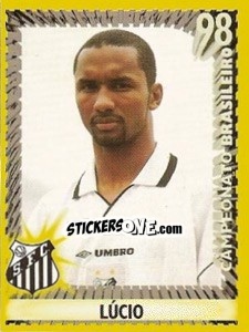 Figurina Lúcio - Campeonato Brasileiro 1998 n. 178 - Panini