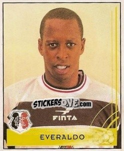 Figurina Everaldo - Campeonato Brasileiro 2001 n. 328 - Panini