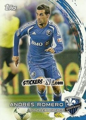 Sticker Andres Romero - MLS 2014 n. 39 - Topps