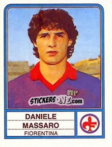 Cromo Daniele Massaro - Calciatori 1983-1984 n. 63 - Panini