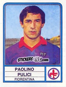 Cromo Paolino Pulici - Calciatori 1983-1984 n. 74 - Panini