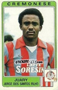Figurina Juary Jorge Dos Santos Filho - Calciatori 1984-1985 n. 90 - Panini
