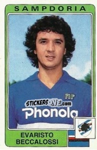 Figurina Evaristo Beccalossi - Calciatori 1984-1985 n. 241 - Panini