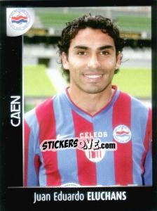 Figurina Juan Eduardo Eluchans - Foot 2007-2008 n. 67 - Panini