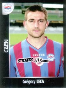 Cromo Grégory Leca - Foot 2007-2008 n. 69 - Panini