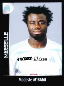 Figurina Modeste M'Bami - Foot 2007-2008 n. 226 - Panini
