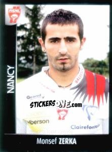Figurina Monsef Zerka - Foot 2007-2008 n. 309 - Panini