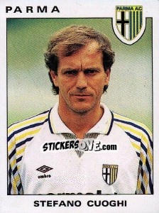 Cromo Stefano Cuoghi - Calciatori 1991-1992 n. 259 - Panini