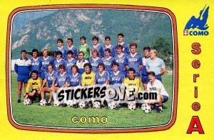Figurina Squadra - Calciatori 1985-1986 n. 66 - Panini